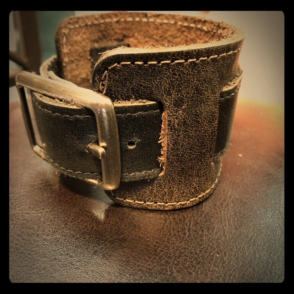 Leather Wrist Band